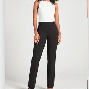 BetaBrand Yoga Straight Leg Dress Pants